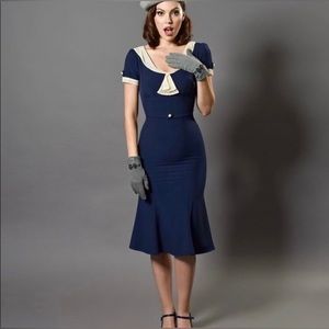 Stop Staring Raileen 1940s swing dress, size Large